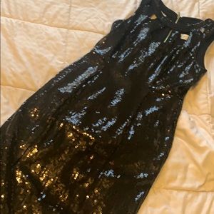 Black Sequence dress